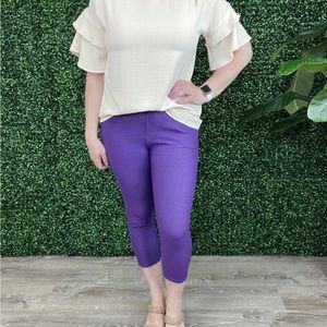 Yelete Peyton Capri  Jegging Brand New w Tags XL